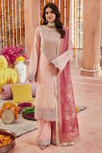 4391-GULBANO EMBROIDERED JACQUARD STITCHED