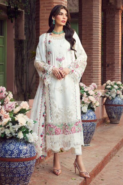 4422-ZAHRA EMBROIDERED LAWN STITCHED