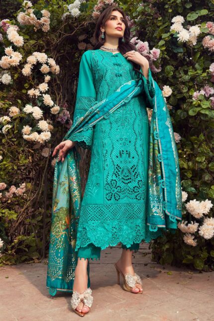 4430-SANOBAR EMBROIDERED LAWN UNSTITCHED