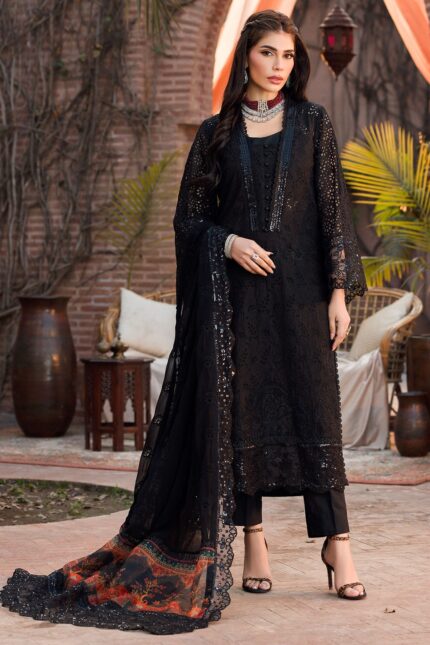 4437-TABASSUM EMBROIDERED LAWN UNSTITCHED