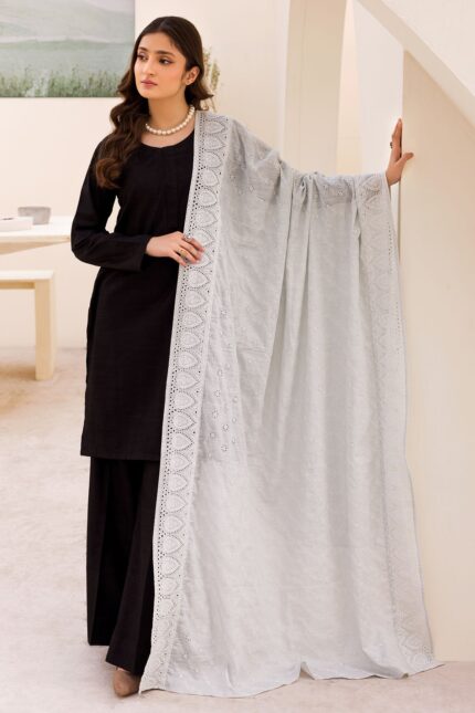 4506-NINA EMBROIDERED KHADDAR SHAWL