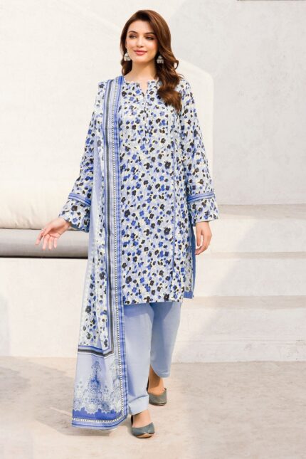 4548-NOOR JAHAN DIGITAL PRINTED LAWN UNSTITCHED