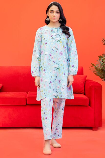 4560-ZAIA DIGITAL PRINTED LAWN STITCHED