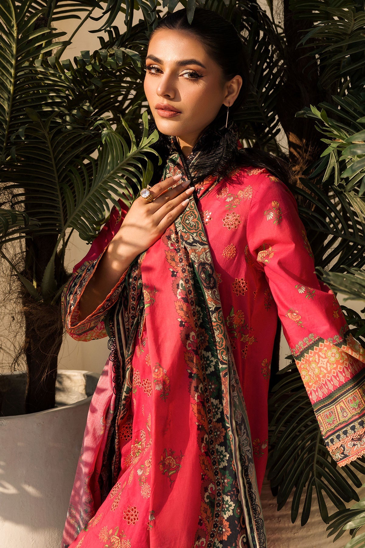 4641-SAPPHIRE DIGITAL PRINTED LAWN UNSTITCHED - Image 5