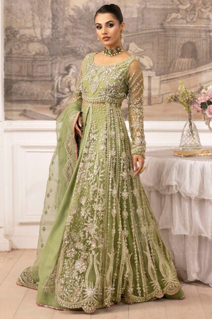4933-IYARA EMBROIDERED SILK NET UNSTITCHED