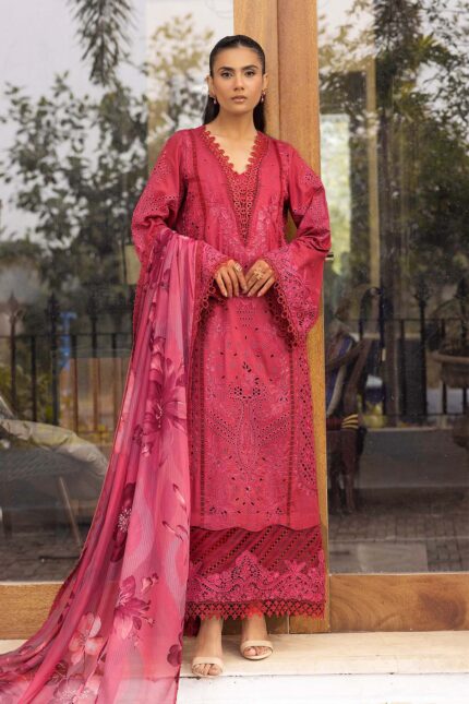 5304-CELINE EMBROIDERED LAWN UNSTITCHED