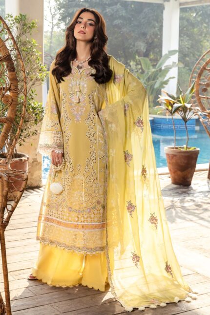 5307-NICOLE EMBROIDERED LAWN UNSTITCHED