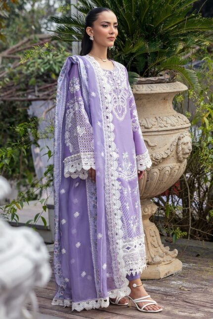 5318-ELISE EMBROIDERED LAWN UNSTITCHED