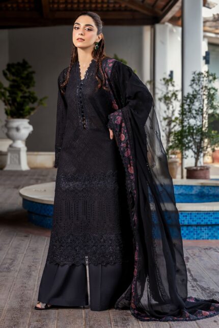 5326-COURTNEY EMBROIDERED LAWN UNSTITCHED