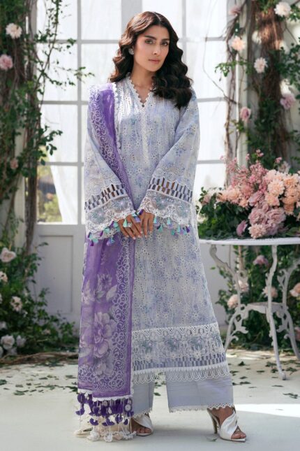 5424-VALERIE EMBROIDERED LAWN UNSTITCHED