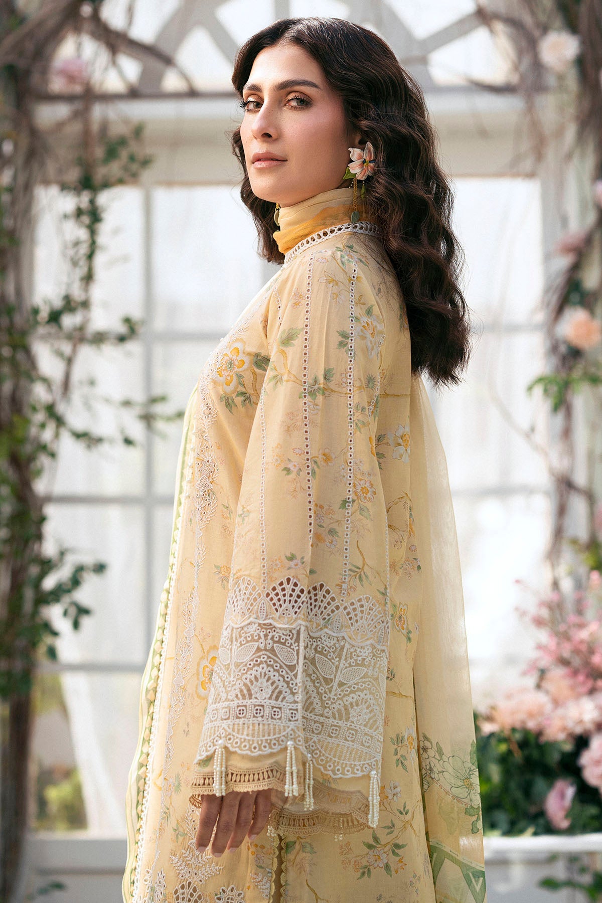 5429-ORCHID EMBROIDERED LAWN UNSTITCHED - Image 3