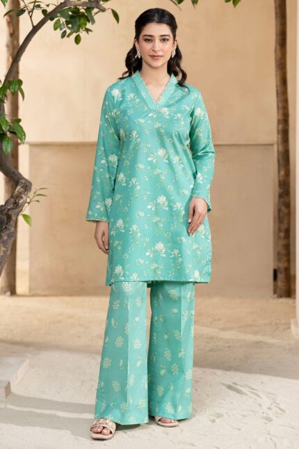 5542-DIWA DIGITAL PRINTED LAWN STITCHED