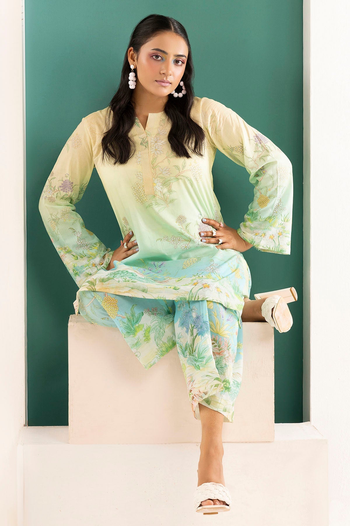5621-OPAL DIGITAL PRINTED CAMBRIC STITCHED - Image 5