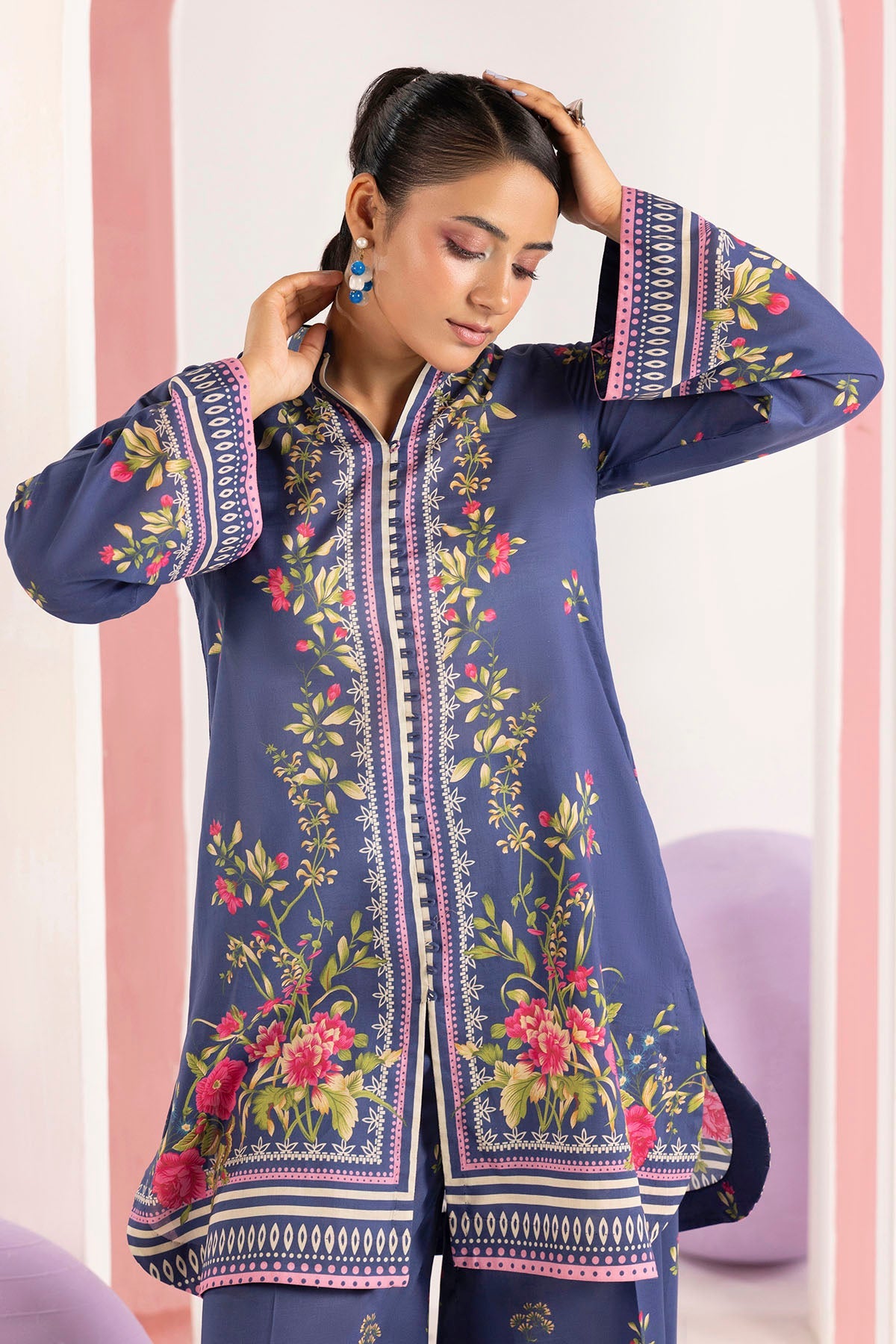 5624-AILSA DIGITAL PRINTED CAMBRIC STITCHED - Image 4