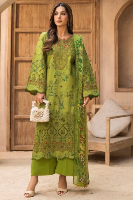 5737-GLAMORAIS EMBROIDERED LAWN UNSTITCHED