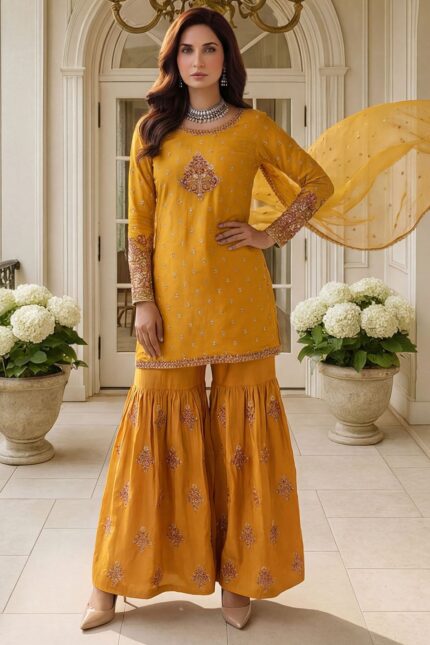 MOTIFZ  5753-LILY EMBROIDERED SILK STITCHED