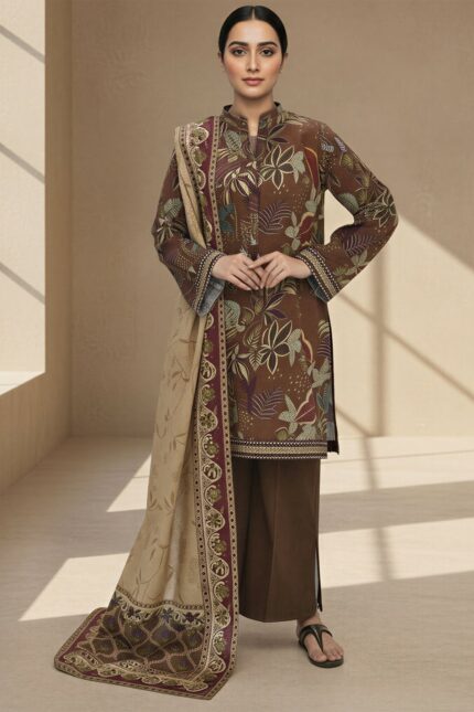5770-TAMARA DIGITAL PRINTED KHADDAR STITCHED