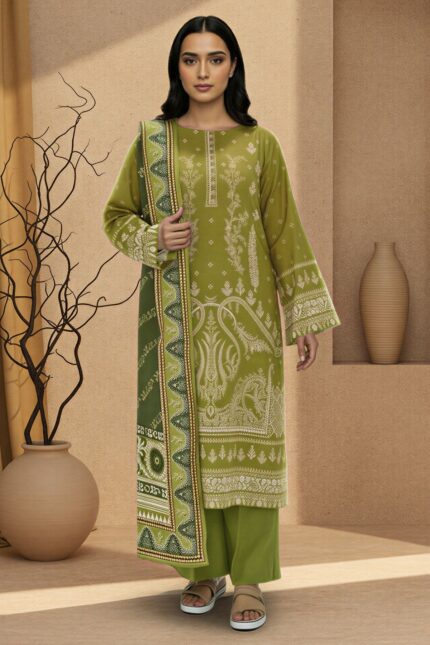 5781-MEHRA DIGITAL PRINTED KHADDAR STITCHED