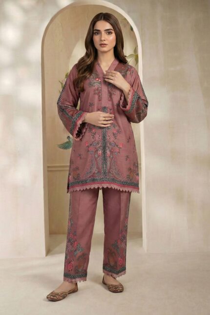 5789-NIYAH DIGITAL PRINTED RAW SILK STITCHED