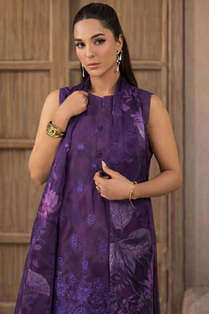 5822-FLOREYA EMBROIDERED LAWN UNSTITCHED