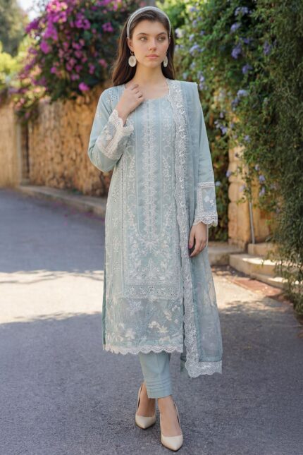5836-DAISY EMBROIDERED LAWN UNSTITCHED