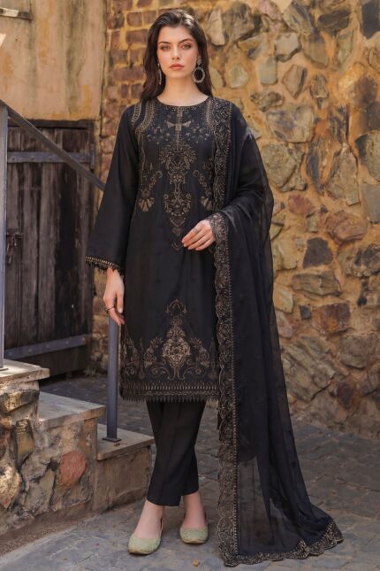 5837-FLEUR EMBROIDERED LAWN UNSTITCHED
