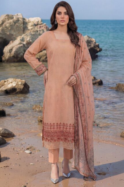 5851-SORREL EMBROIDERED LAWN UNSTITCHED