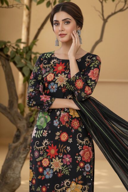 5953-CAMILLE DIGITAL PRINTED KHADDAR UNSTITCHED