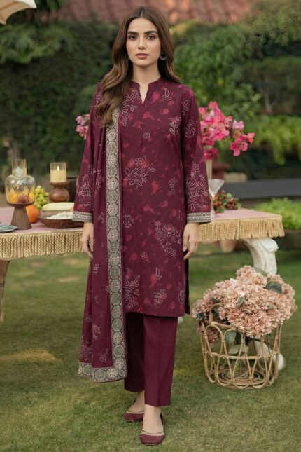 6026-LEYANA DIGITAL PRINTED LAWN UNSTITCHED