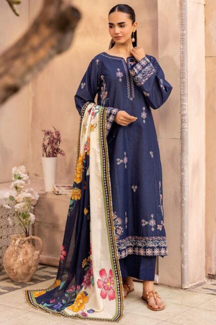 6037-ZOOHI EMBROIDERED LAWN UNSTITCHED